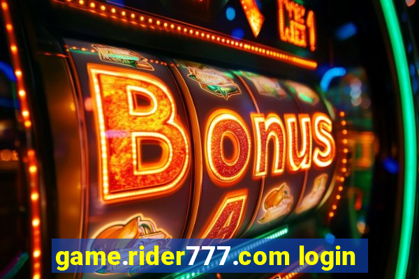 game.rider777.com login